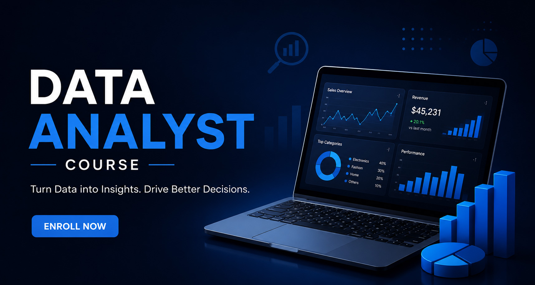 Best Institute for Data Analyst Certification Course with Placement Training Classes